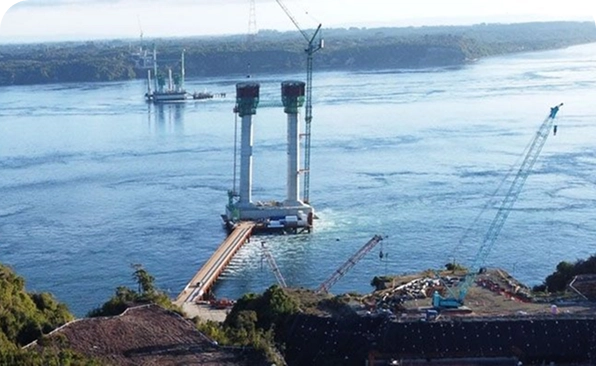 Monitoreo Sísmico -
Construcción Puente Chacao